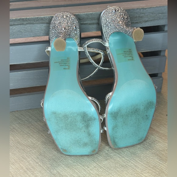 Betsey Johnson Rhinestone Heel - Picture 6 of 7